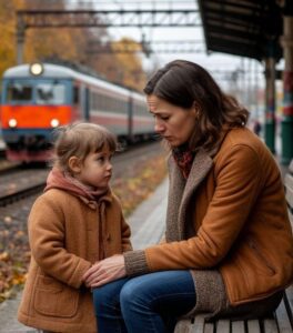 Sąsiadki doradziły matce oddać córkę do domu dziecka, żeby jakoś przeżyć. W rozpaczy kobieta udała się z dzieckiem na dworzec po tym, jak mąż wyrzucił je z domu.