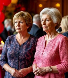 Na jubileuszu teściowa-wąż obraziła synową przy wszystkich i doprowadziła ją do łez… Ale jej mama dała taki odpór — goście oniemieli!