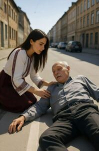 Spóźniła się na rozmowę o pracę, bo pomogła starszemu mężczyźnie — kiedy dotarła do biura, zamarła z wrażenia.