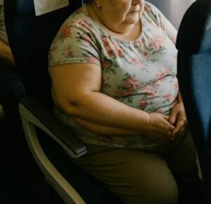 W samolocie kobieta odchyliła swoje siedzenie do tyłu i zmiażdżyła mi nogi: postanowiłem dać jej lekcję uprzejmości.