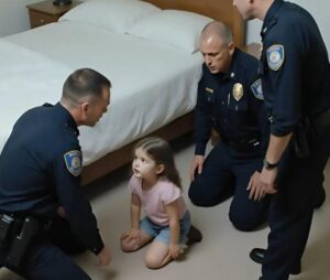 Dziewczynka powiedziała policjantom, że widziała mężczyznę w masce pod swoim łóżkiem — nikt jej nie uwierzył, dopóki nie sprawdzili nagrań z monitoringu.