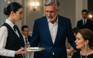 Chwalił się blond kochanką na firmowej gali… aż dyrektor generalny wymówił imię jego żony, a sala zamarła