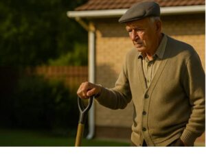 Przez prawie dziesięć lat starszy mężczyzna myślał, że ma na swoim podwórku tylko mały kopiec ziemi, ale potem postanowił kopać i zobaczył coś strasznego...