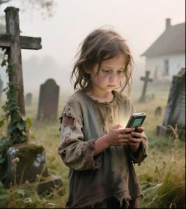 Młoda dziewczyna z ulicy, znalazłszy telefon, zebrała się na odwagę, by odebrać. I wtedy zamarła: z głośnika popłynęła melodia z jej poprzedniego życia.