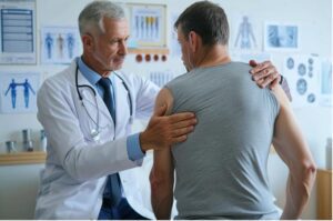 Znalazłam na plecach mojego męża trzydzieści czerwonych plamek – wyglądały jak skupiska jaj owadów. Wpadłam w panikę i natychmiast zawiozłam go na ostry dyżur. Ale kiedy lekarz zobaczył jego plecy, zbladł i powiedział tylko jedno zdanie: – Proszę natychmiast wezwać policję.