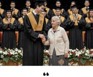 Śmiano się ze mnie przez całe szkolne życie. Powód był prosty: byłem synem biednego śmieciarza. Ale w dniu ukończenia szkoły, kiedy chwyciłem mikrofon i powiedziałem tylko jedno zdanie, w sali zapadła cisza... a potem wszyscy zaczęli płakać.