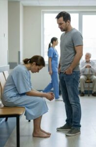 „Zdiagnozowano mnie, zanim odszedłeś”. — Dwa miesiące po rozwodzie zobaczyłem moją byłą żonę samotnie siedzącą na szpitalnym korytarzu. Jedno zdanie uświadomiło mi, że odszedłem w najgorszym możliwym momencie