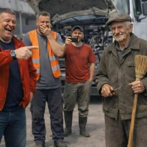 „Jeśli naprawisz ciężarówkę, będzie twoja” – powiedział szyderczo właściciel do starego sprzątacza. Wszyscy wybuchnęli śmiechem.