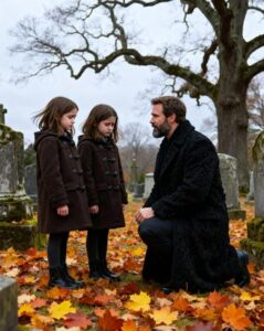 A millionaire discovers twins praying at his son's grave. When they explain their visit, he falls to his knees in tears...