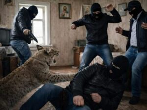 Chcieli odebrać dom starej, samotnej kobiecie. Grozi­li, że spalą go razem z nią. Ale gdy pojawił się ten, którego najmniej się spodziewali… strach sparaliżował ich do szpiku kości
