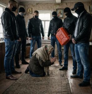 Chcieli odebrać dom starej, samotnej kobiecie. Grozi­li, że spalą go razem z nią. Ale gdy pojawił się ten, którego najmniej się spodziewali… strach sparaliżował ich do szpiku kości