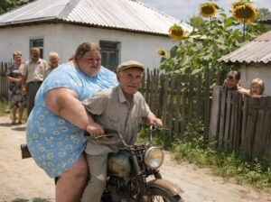 Cała wieś była w szoku, gdy siedemdziesięcioletni staruszek przyjechał do domu swoim starym motocyklem z kobietą młodszą od siebie o czterdzieści lat i przedstawił ją wszystkim jako swoją żonę . Jednak kilka dni później wydarzyło się coś, co ponownie wprawiło wszystkich w osłupienie