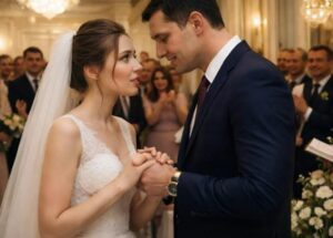 Na godzinę przed ślubem pan młody zniknął bez śladu, a panna młoda została sama pośrodku sali bankietowej w białej sukni, podczas gdy goście zaczęli już szeptać i plotkować za jej plecami.