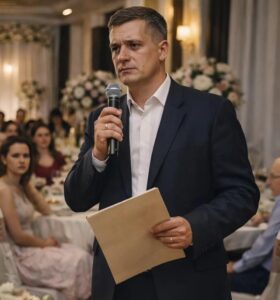 W samym środku weselnego przyjęcia teściowa chwyciła za mikrofon i — nie krępując się obecnością gości — nazwała pannę młodą „biedaczką” tylko dlatego, że wychowała się na wsi. Odpowiedź ojca panny młodej wprawiła wszystkich w osłupienie