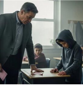 Wyrzuciłem z klasy 9-letniego chłopca, bo nie chciał mi pokazać rąk. Kiedy w końcu wyciągnął je z kieszeni, to, co zobaczyłem, roztrzaskało mnie na milion kawałków.