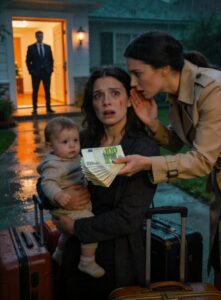 Mąż wyrzucił żonę i dzieci z domu, ale kochanka poszła za nimi, dała kobiecie 10 000 euro i szepnęła jej do ucha: „Wróć za trzy dni… czeka cię niespodzianka…”