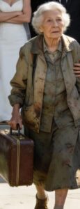 Moja babcia przyjechała na ślub mojej siostry po dwunastu godzinach jazdy autobusem Greyhound, ale nie pozwolono jej wejść do środka. „Ta brudna staruszka to wstyd” – ktoś rzucił półgłosem.