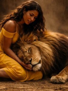 Mąż wrzucił żonę do klatki z lwem, mając nadzieję na uwolnienie się i przejęcie jej spadku, ale to, co zrobił lew, zszokowało wszystkich, którzy to widzieli