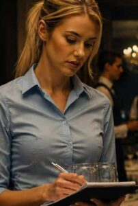 Szef mafii w ekskluzywnej restauracji postanowił upokorzyć młodą kelnerkę, składając zamówienie po meksykańsku — był przekonany, że dziewczyna nic nie zrozumie. Nie miał pojęcia, że to, co zrobi za chwilę, wprawi w osłupienie nawet jego własnych ludzi.