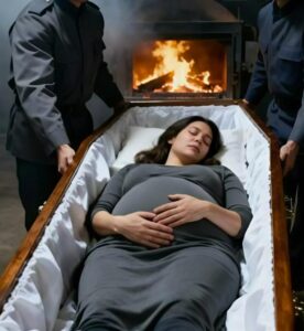 Przez przyciemnione szkło krematorium Ethan dostrzegł delikatne drżenie pod białym materiałem okrywającym ciało jego żony.