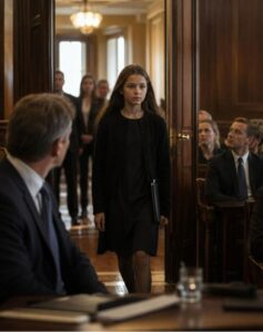 Dyrektor generalny ogromnej korporacji wszedł do sali sądowej z chłodnym, pewnym siebie uśmiechem. Wyglądał tak, jakby wynik procesu został ustalony jeszcze zanim ktokolwiek wypowiedział pierwsze słowo.