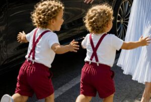 Kiedy zobaczył swoją byłą żonę idącą z bliźniętami między pasami drogi, wybuchnął śmiechem… ale wystarczył jeden szczegół, by ujawnić kłamstwo ukryte we własnym domu