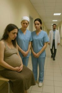 Ciężarna bezdomna kobieta siedziała tuż przed wejściem na oddział położniczy. Nikt nie wiedział, kim jest ani skąd się tam wzięła… aż pewien lekarz spojrzał jej w oczy — i wszystko nagle się zmieniło.