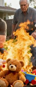 Na rodzinnym barbecue zobaczyłem, jak płomienie pochłaniają zabawki mojego syna. Następnego dnia mój ojciec wpadł do pokoju, błagając mnie o pomoc dla brata. Moja odpowiedź zmieniła wszystko