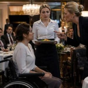„Kto wpuścił do mojej restauracji tę dziewczynę na wózku inwalidzkim? Ona psuje cały widok!” — kierowniczka luksusowej restauracji próbowała upokorzyć i wyrzucić gościnię, nie mając pojęcia, czym zakończy się dla niej ta decyzja…